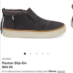 Toms Paxton Slip on Shoes